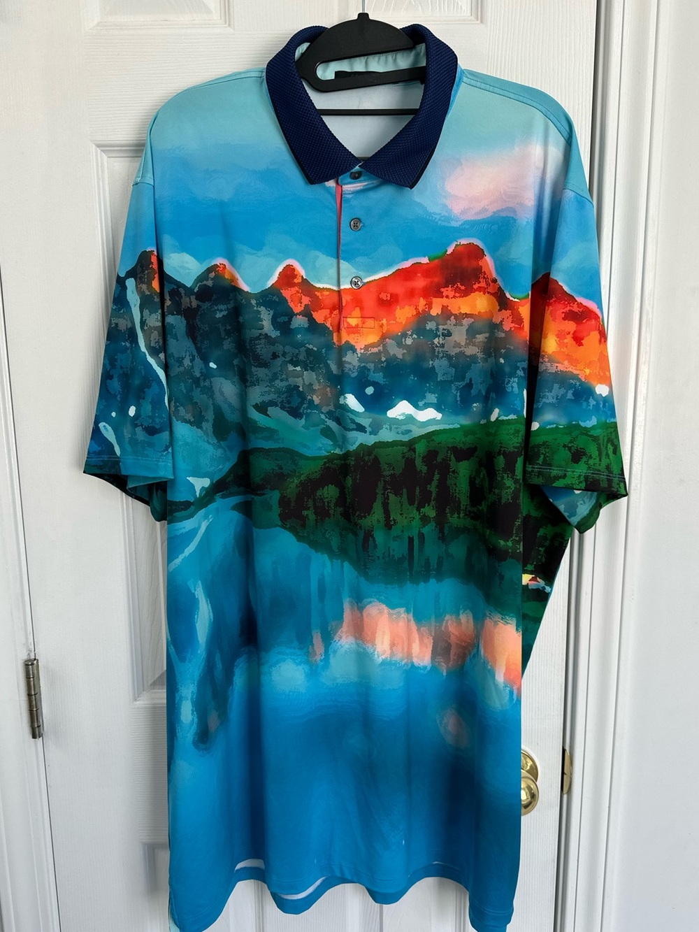 Greyson Watercolor Polo
